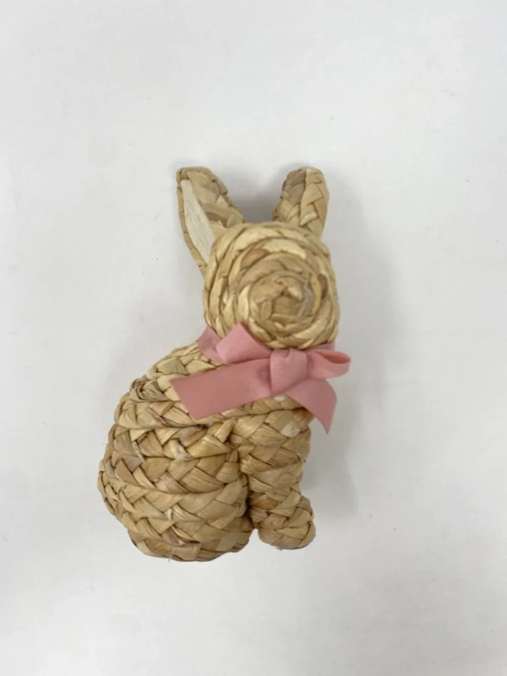 Target Easter Woven Sitting Bunny Threshold™ Rustic Spring Decor Figurine